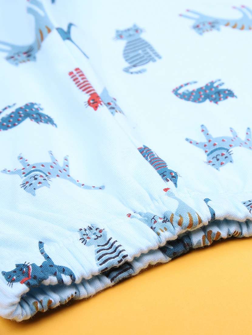 kids printed t-shirt and pajama co-ord set - 21982502 -  Standard Image - 5