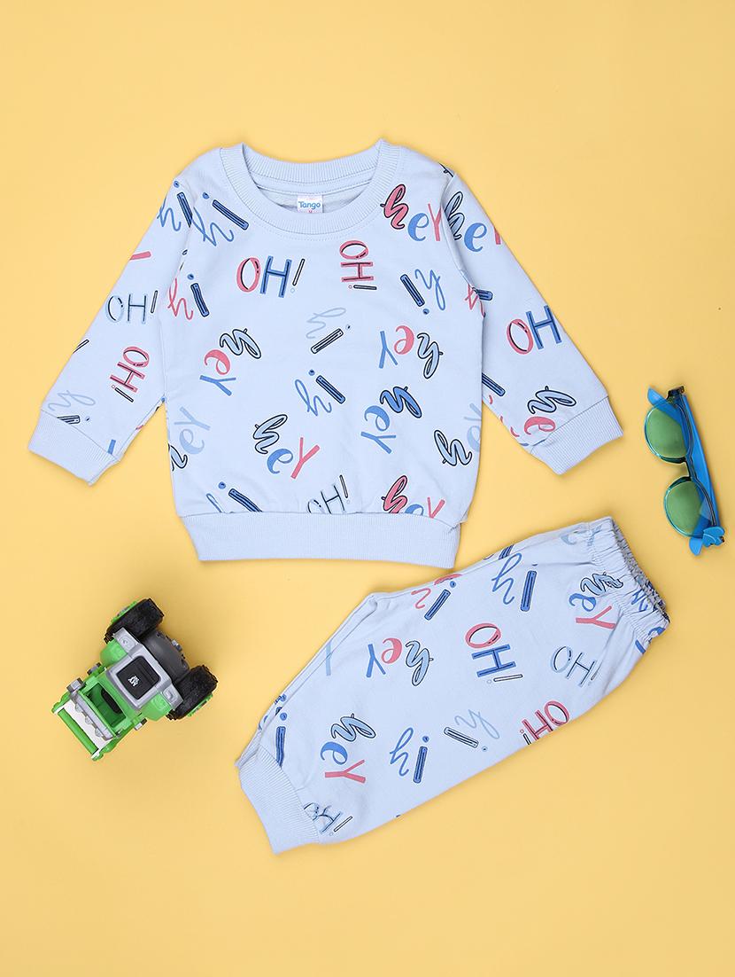 kids printed t-shirt and pajama co-ord set - 21982576 - Zoom Image - 0