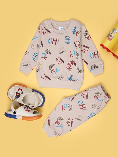 kids printed t-shirt and pajama co-ord set - 21982577 -  Standard Image - 0