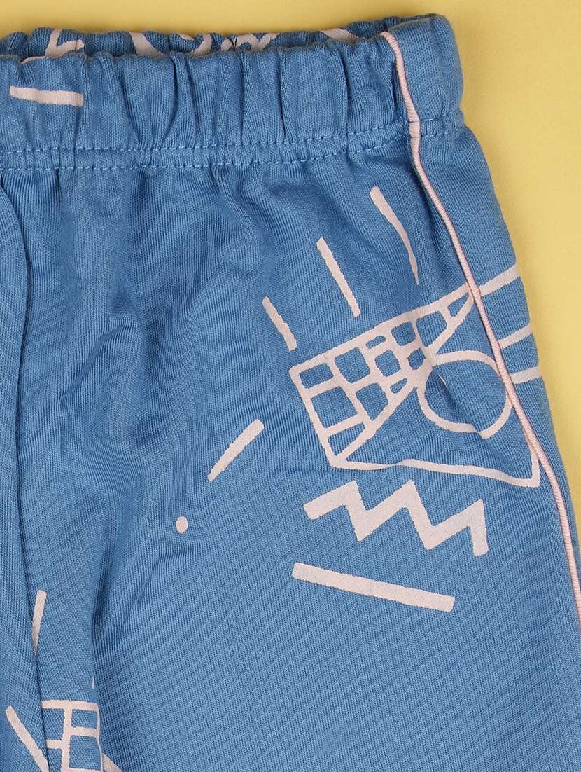 kids printed t-shirt and pajama co-ord set - 21982647 -  Standard Image - 3