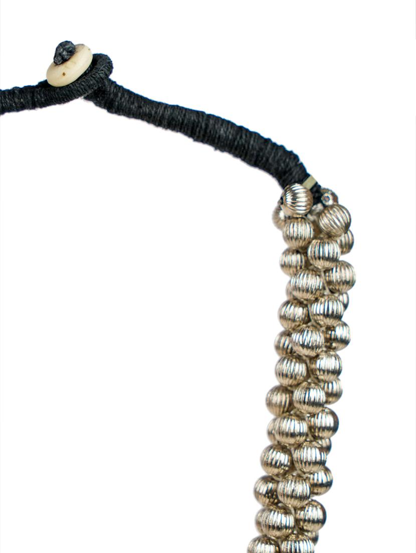 ethnic tribal handmade resin beaded fashion necklace - 21982830 - Standard Image - 3
