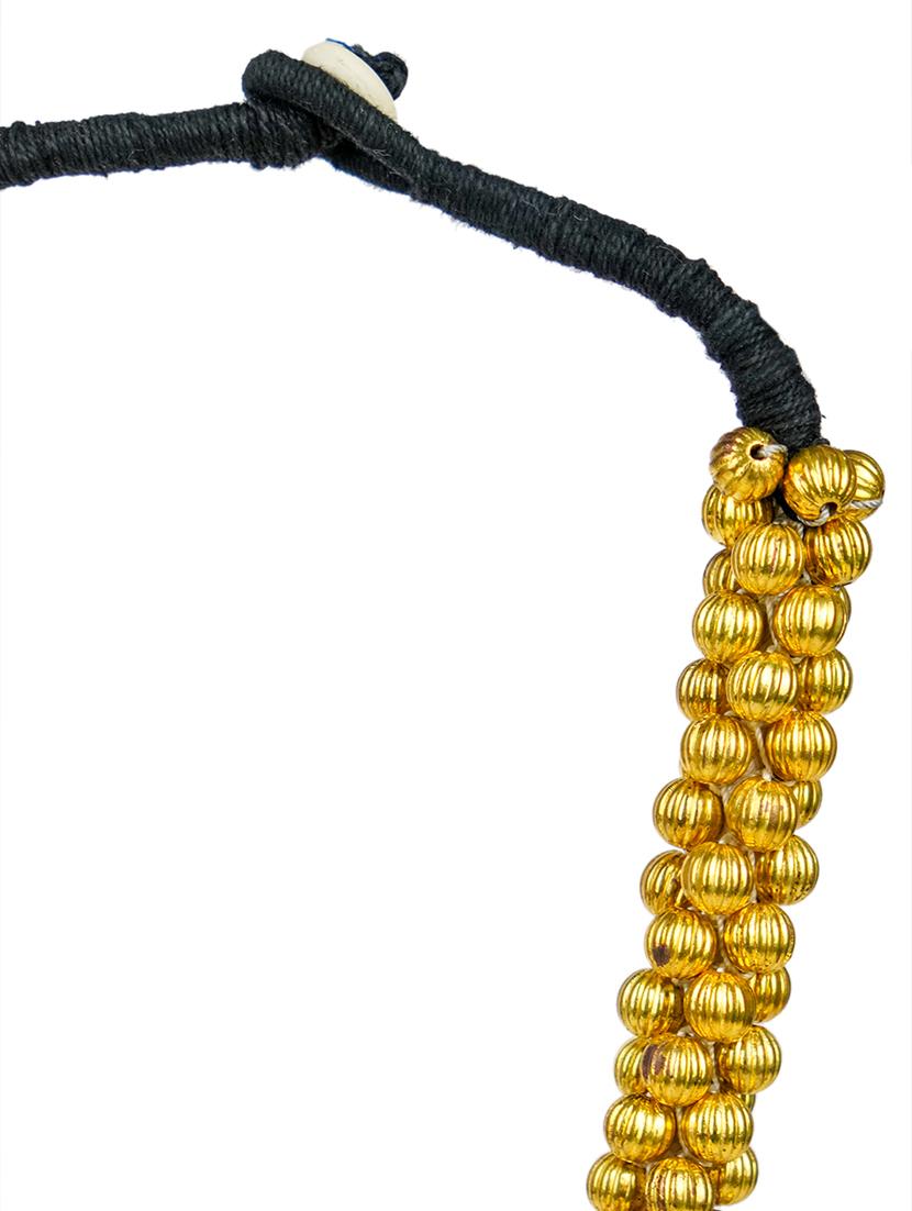 ethnic tribal handmade resin beaded fashion necklace - 21982832 - Standard Image - 3