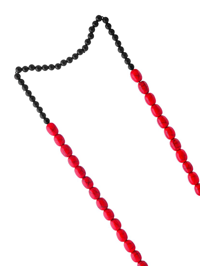 tribal handmade resin beaded fashion long necklace - 21982848 - Standard Image - 3