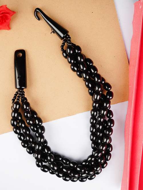 ethnic tribal handmade resin beaded fashion necklace - 21982857 - Standard Image - 0