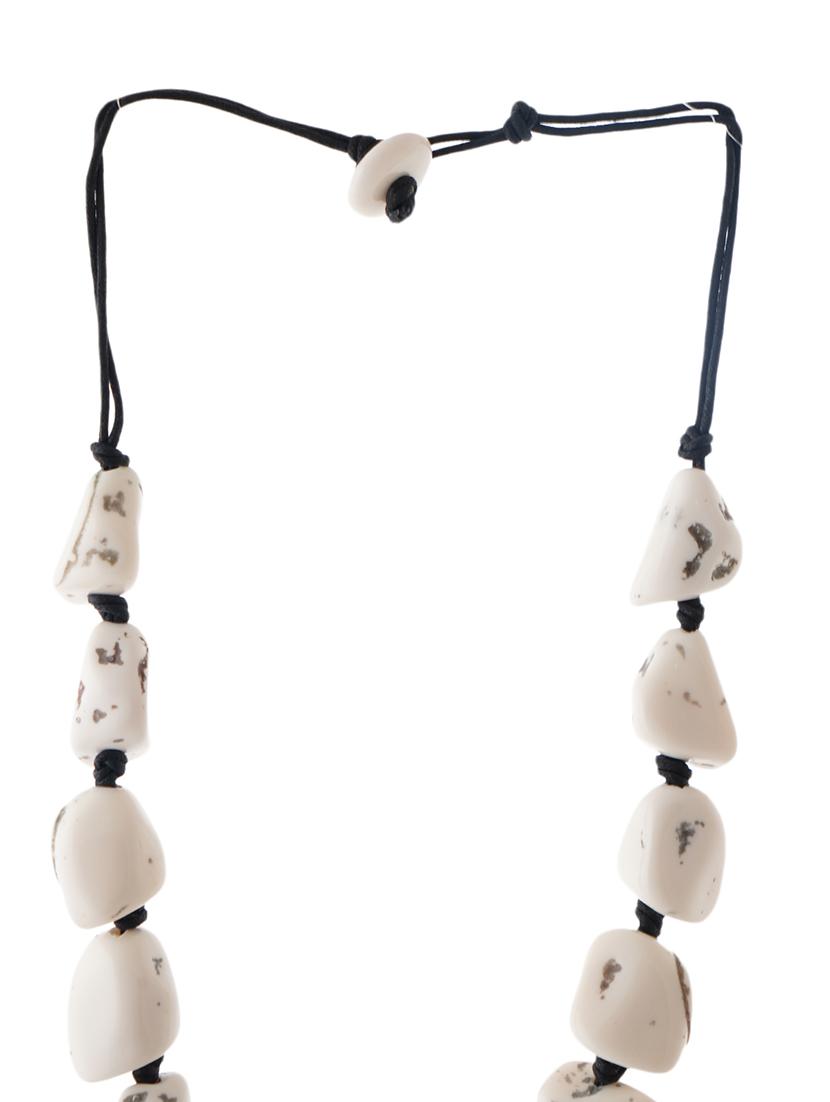ethnic tribal handmade resin beaded fashion necklace - 21982870 - Standard Image - 3