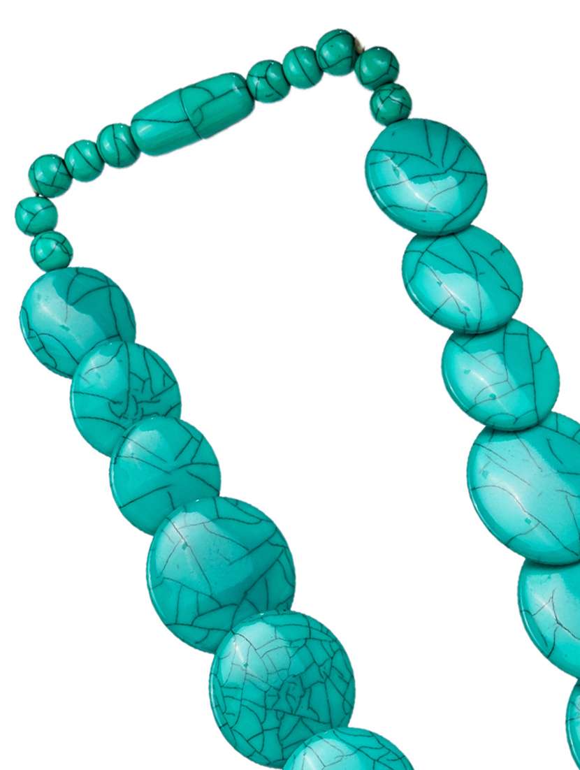 women resin beaded fashion necklace - 21982896 - Standard Image - 3