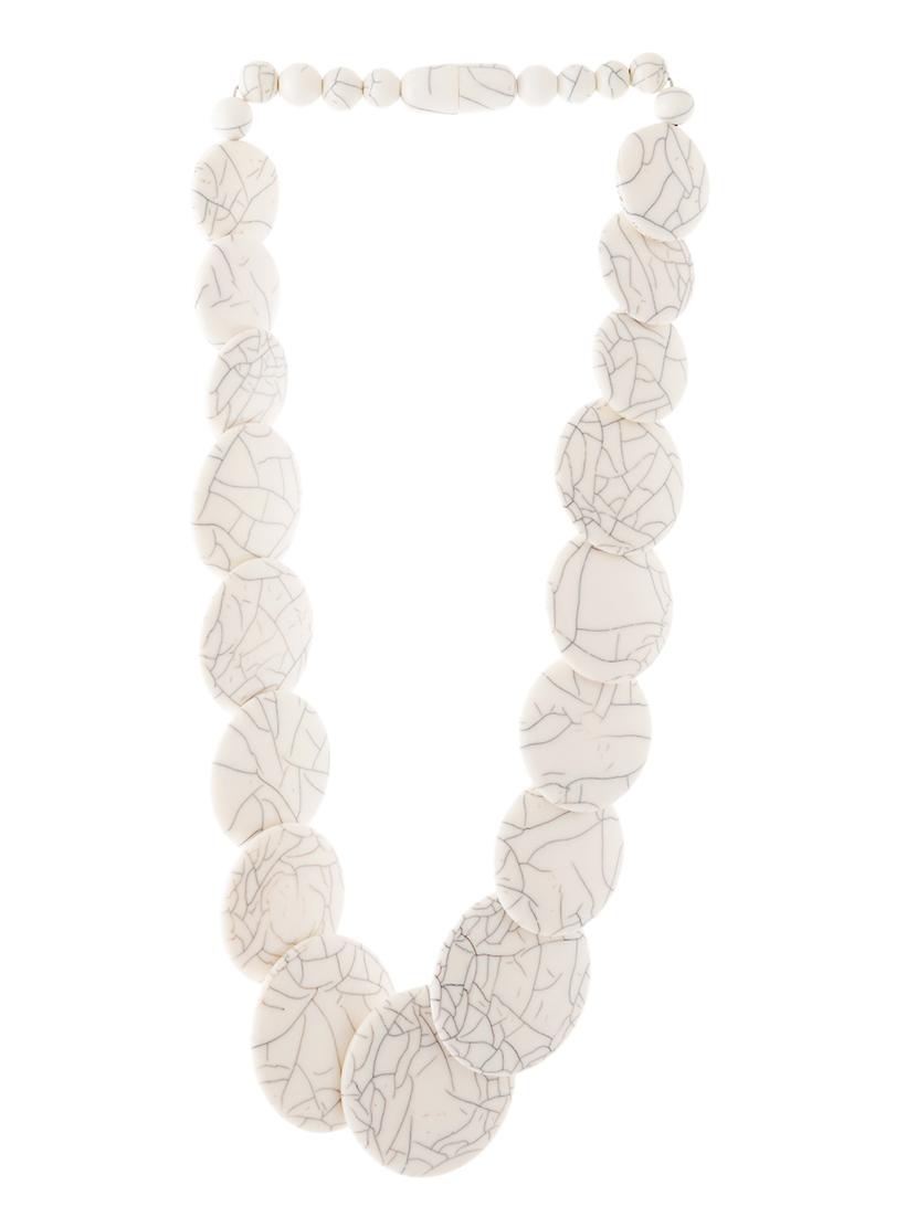 ethnic tribal handmade resin beaded fashion necklace - 21982904 - Standard Image - 3