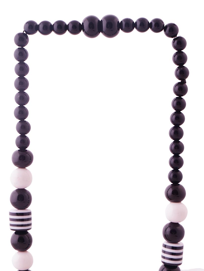 ethnic tribal handmade resin beaded fashion necklace - 21982911 - Standard Image - 3