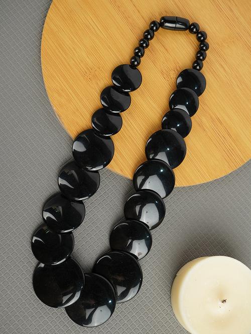 ethnic tribal handmade resin beaded fashion necklace - 21982914 - Standard Image - 0