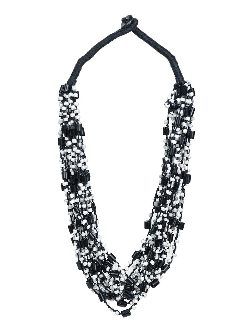 ethnic tribal handmade resin beaded fashion necklace - 21982921 - Zoom Image - 0