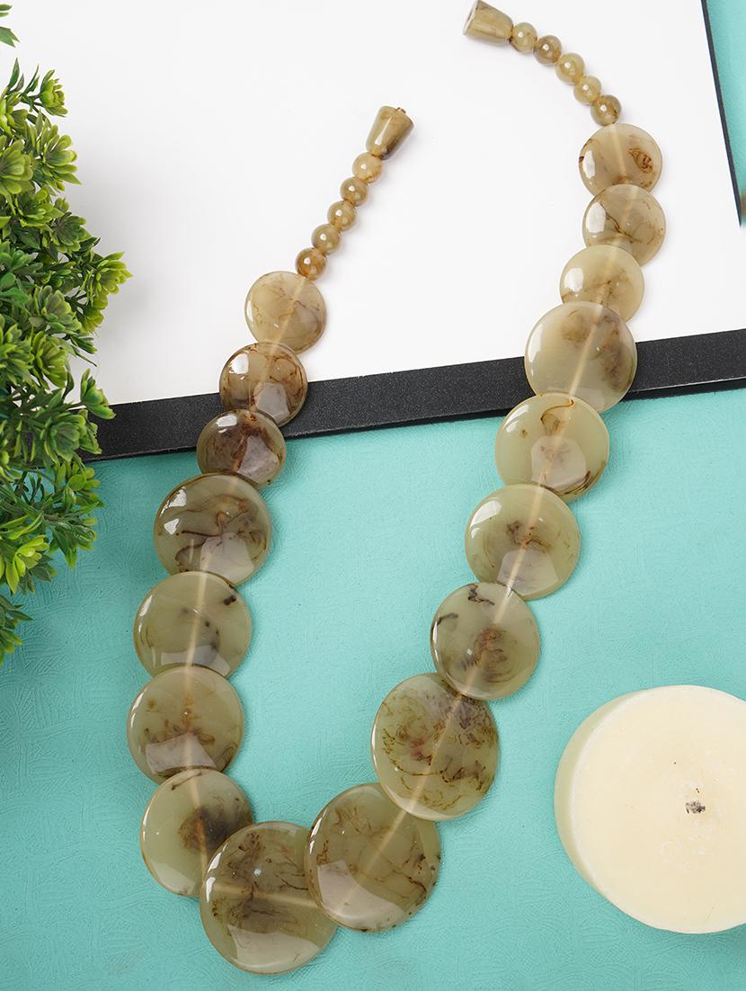 ethnic tribal handmade resin beaded fashion necklace - 21982924 -  Zoom Image - 0