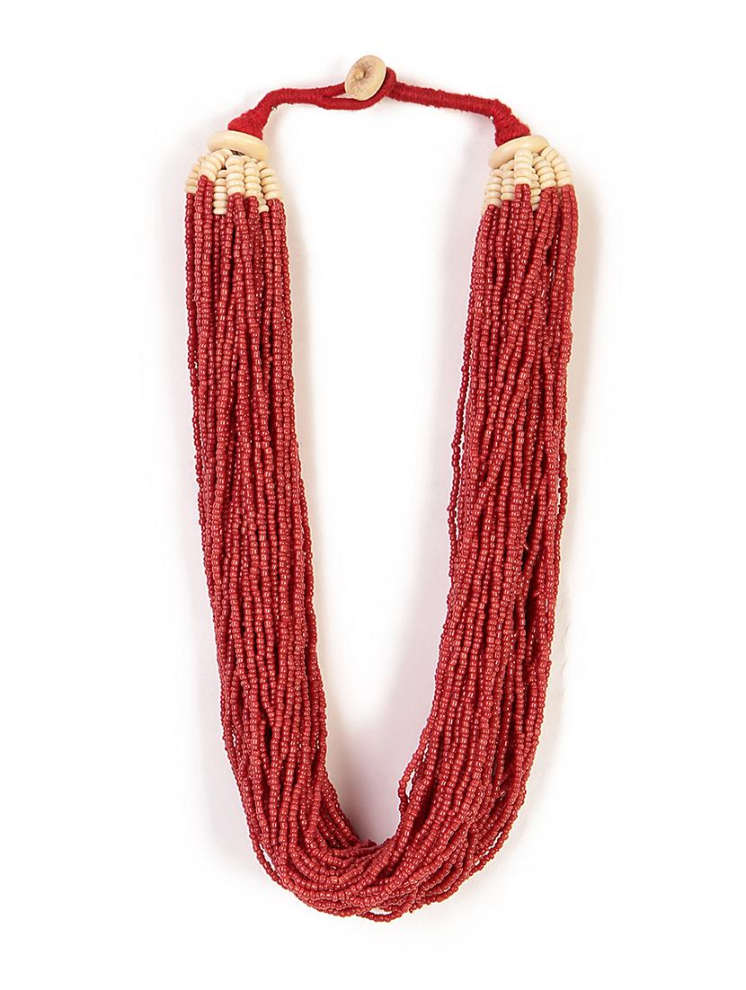 ethnic tribal handmade resin beaded fashion necklace - 21982927 - Zoom Image - 0