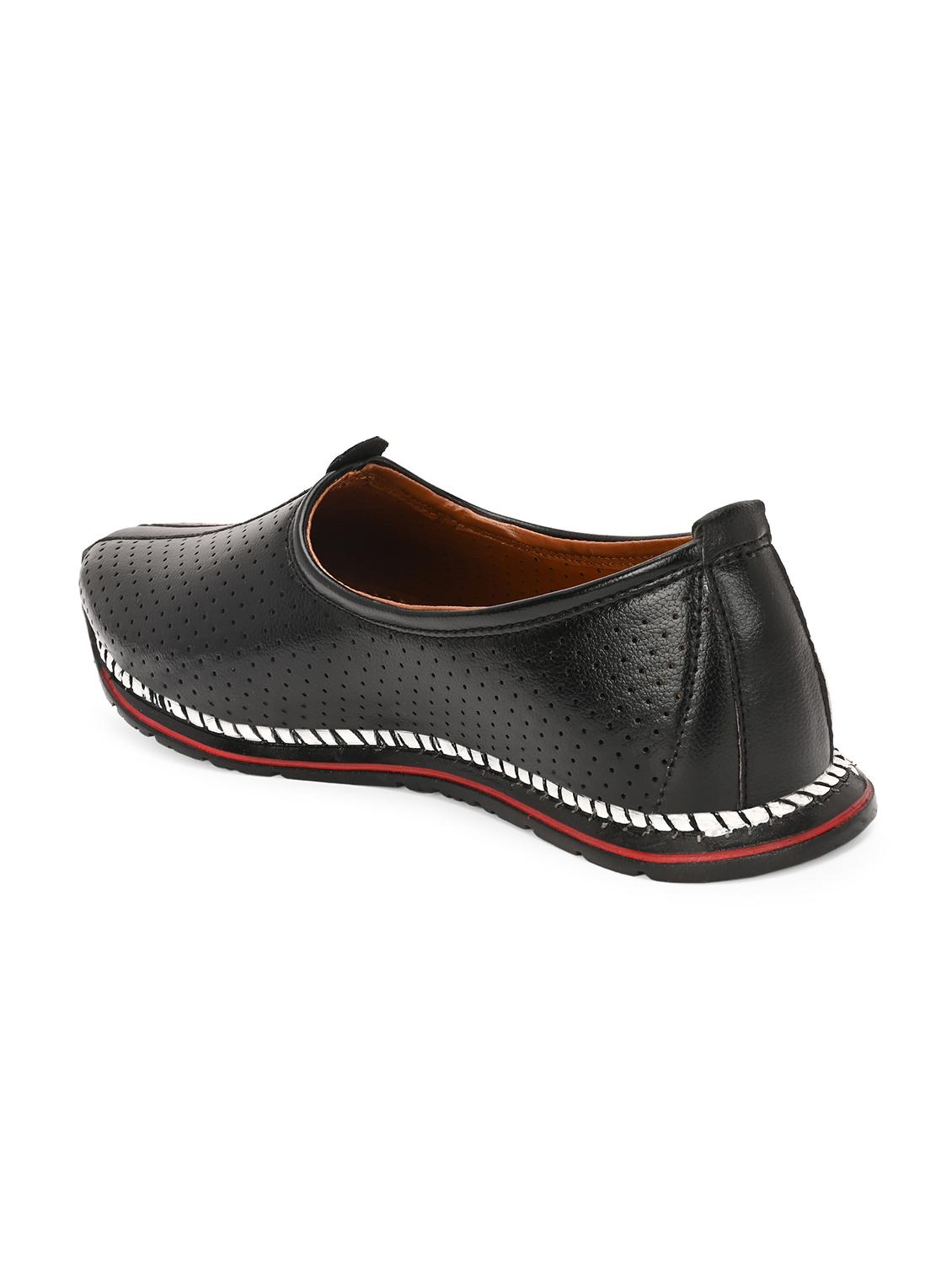 men black slip on juti - 21983063 - Standard Image - 3