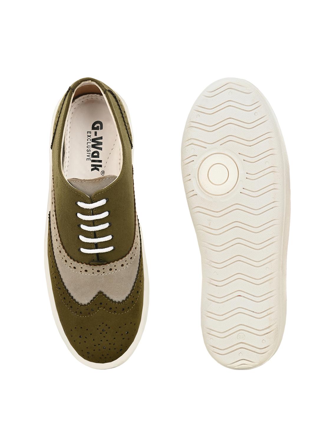 men olive lace up sneaker - 21983064 - Standard Image - 5