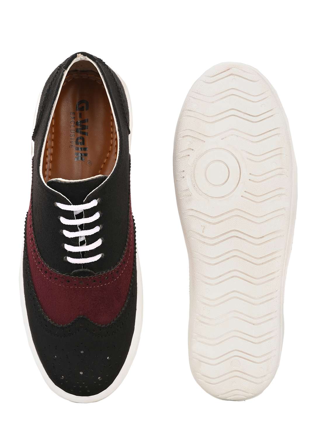 men black lace up sneaker - 21983066 -  Standard Image - 5