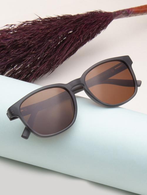 ted smith unisex wayfarer sunglasses with polarised lens sun-bryden_c401 - 21983079 - Standard Image - 0