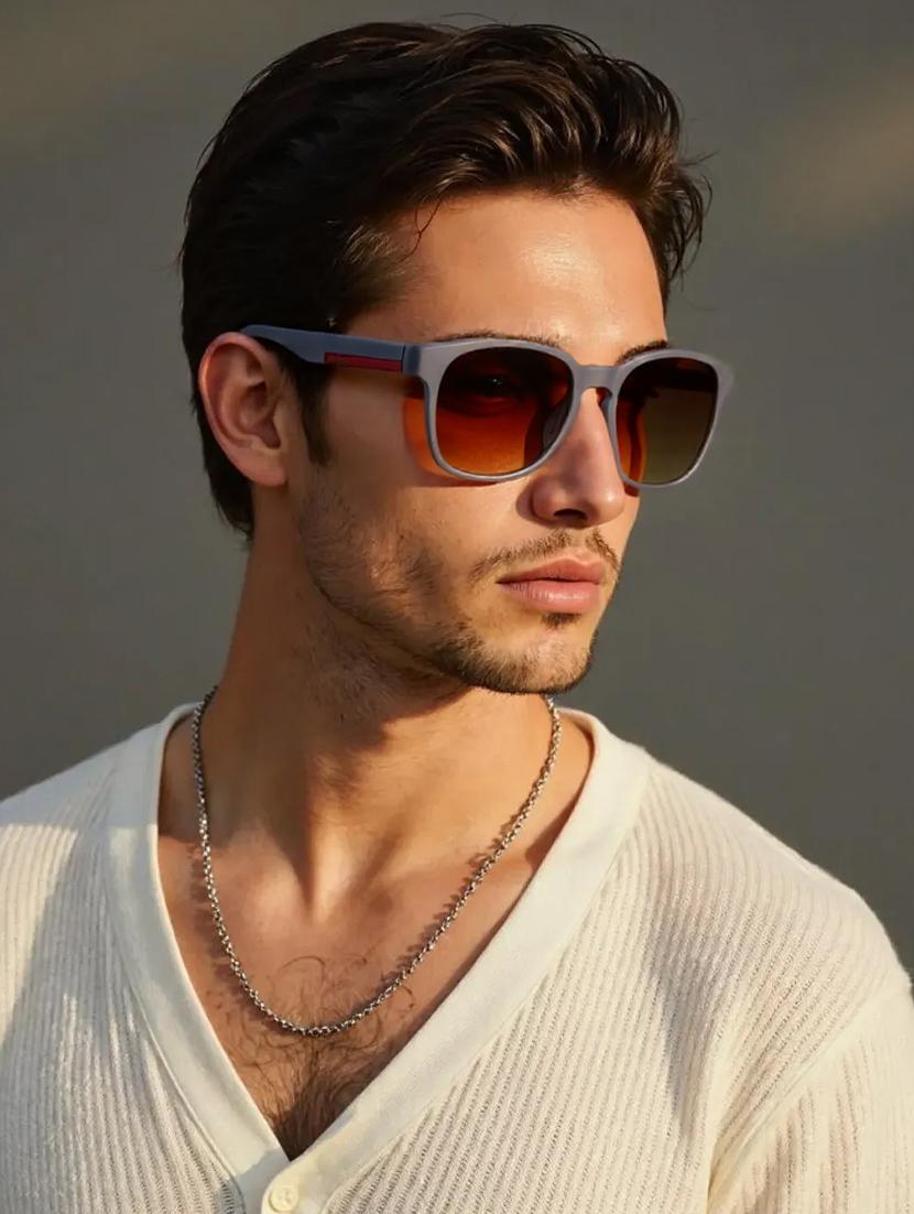 ted smith unisex wayfarer sunglasses with polarised lens sun-bryden_c401 - 21983079 - Standard Image - 5