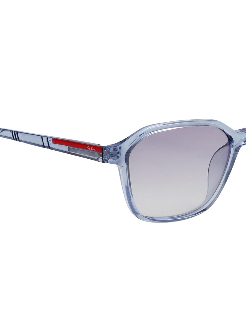 ted smith unisex blue-grey graded sports sunglasses with polarised lens - 21983084 - Standard Image - 5