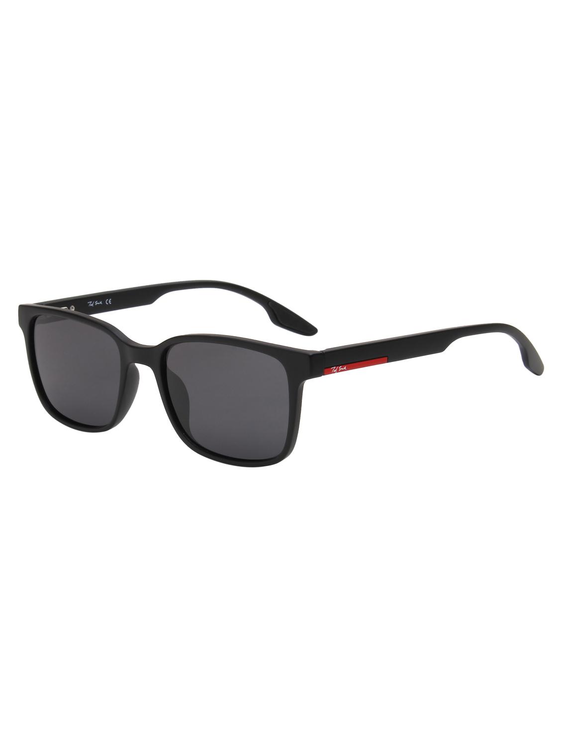 ted smith unisex black sports sunglasses with polarised lens - 21983089 - Standard Image - 3