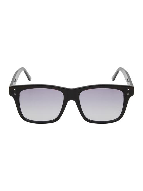 ted smith unisex grey graded square premium acetate sunglasses with polarised lens - 21983090 -  Standard Image - 0