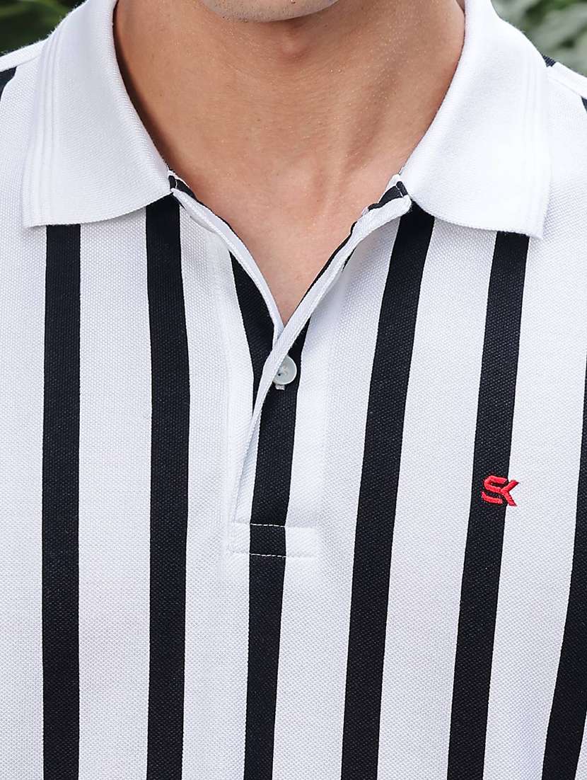 men striped long sleeve regular fit t- shirt - 21983105 -  Standard Image - 5