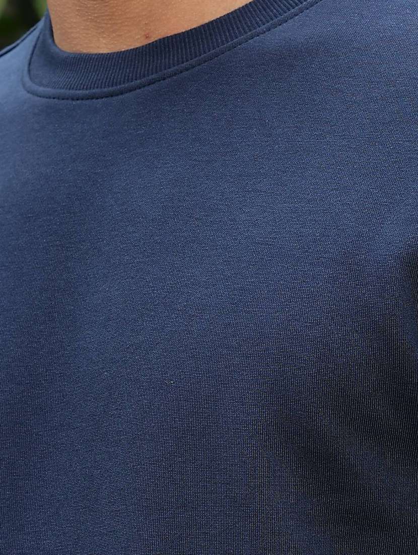 men solid long sleeve regular fit sweatshirt - 21983111 - Standard Image - 5