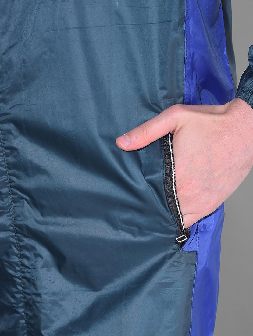men color block long sleeve rain suit set - 21983199 - Standard Image - 5