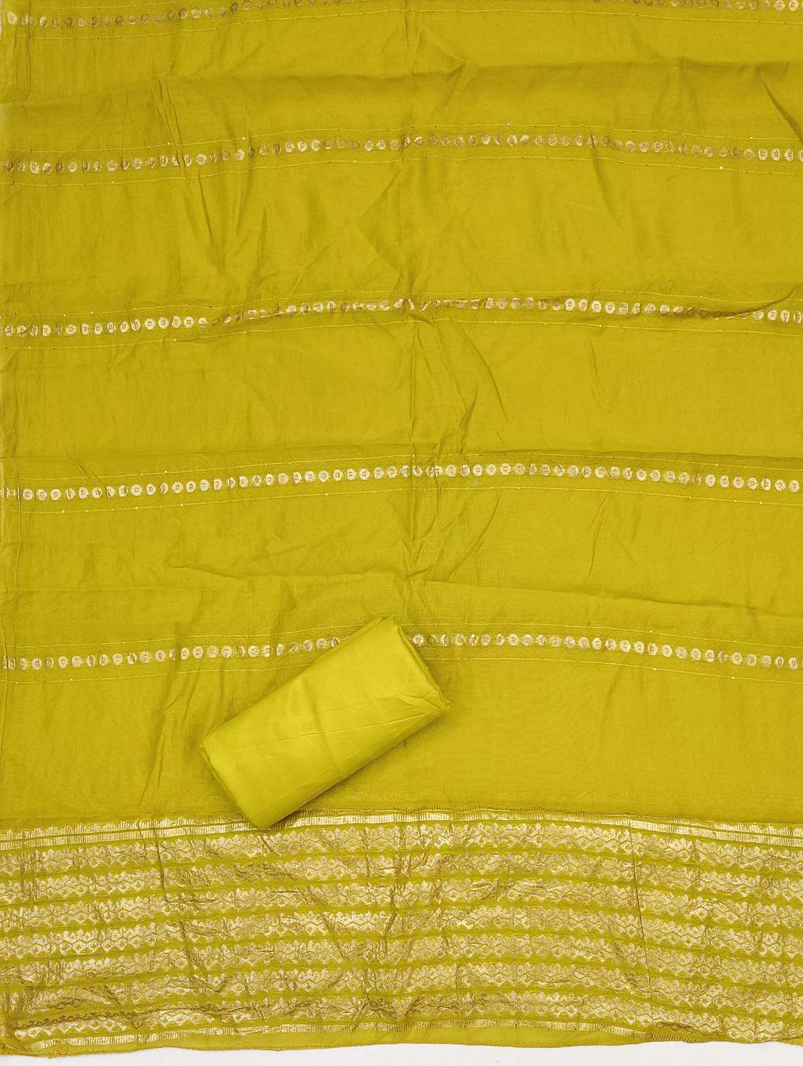 women printed embroidered unstitched suit set - 21983359 -  Standard Image - 3