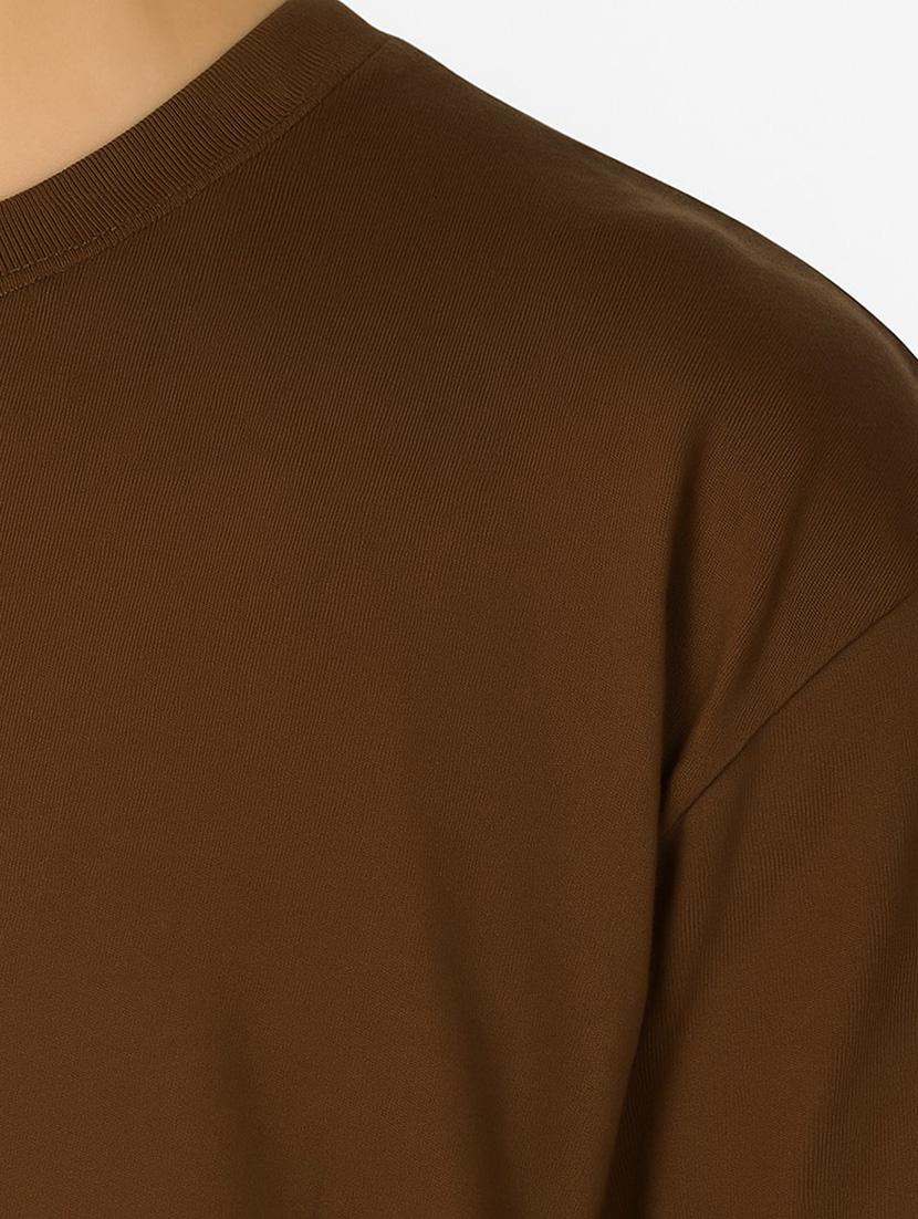 men solid short sleeve oversized t-shirt - 21983432 - Standard Image - 3