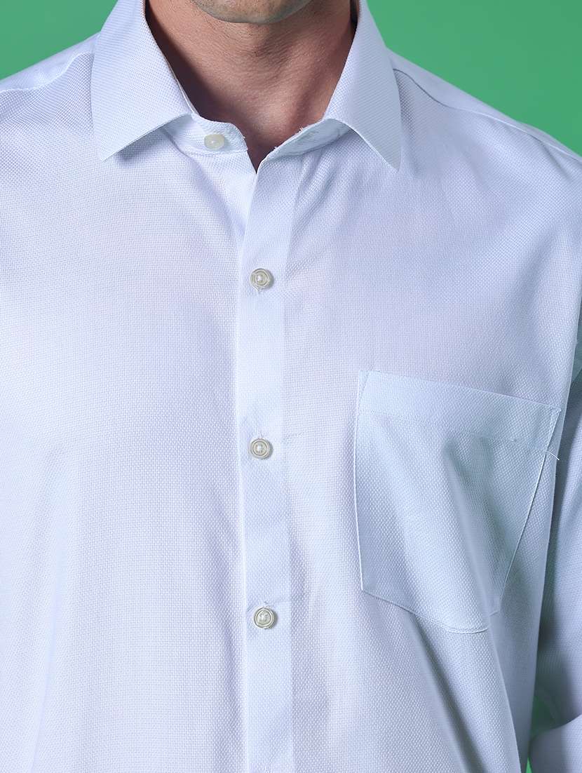 men solid collared long sleeve shirt - 21983523 -  Standard Image - 5