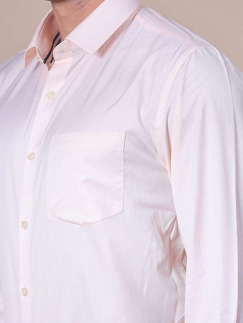  men solid collared long sleeve shirt - 21983529 -  Standard Image - 5