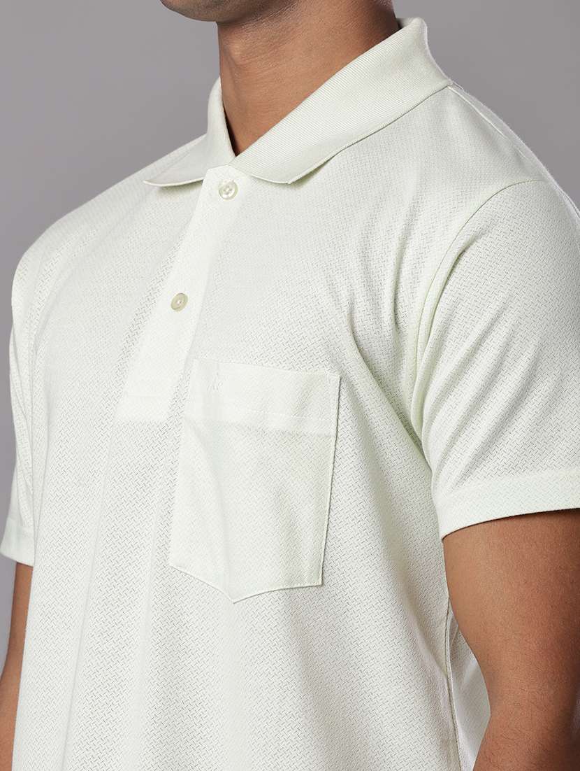 men self design short sleeve regular fit polo t-shirt - 21983684 -  Standard Image - 3