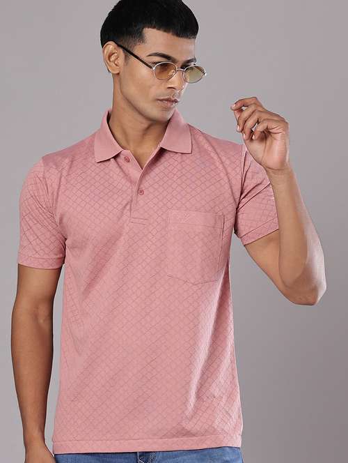 men self design short sleeve regular fit polo t-shirt - 21983804 -  Standard Image - 0
