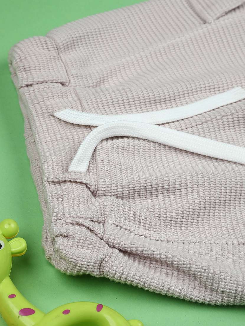 boys solid mid rise cargo jogger - 21983859 -  Standard Image - 3