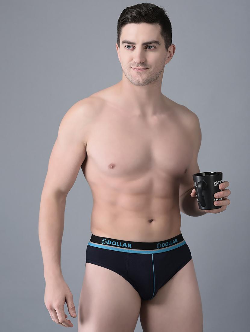men pack of 10 solid hipster brief - 21983964 - Standard Image - 3