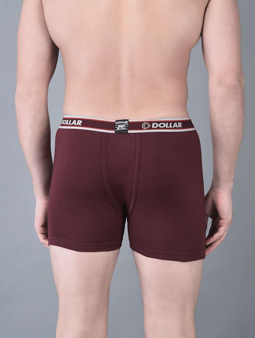 men pack of 2 solid trunk brief - 21983990 -  Standard Image - 3