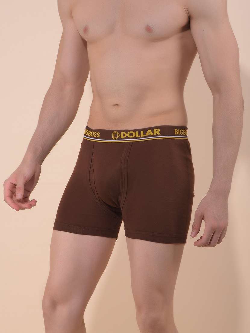 men pack of 2 solid trunk brief - 21983996 -  Standard Image - 3