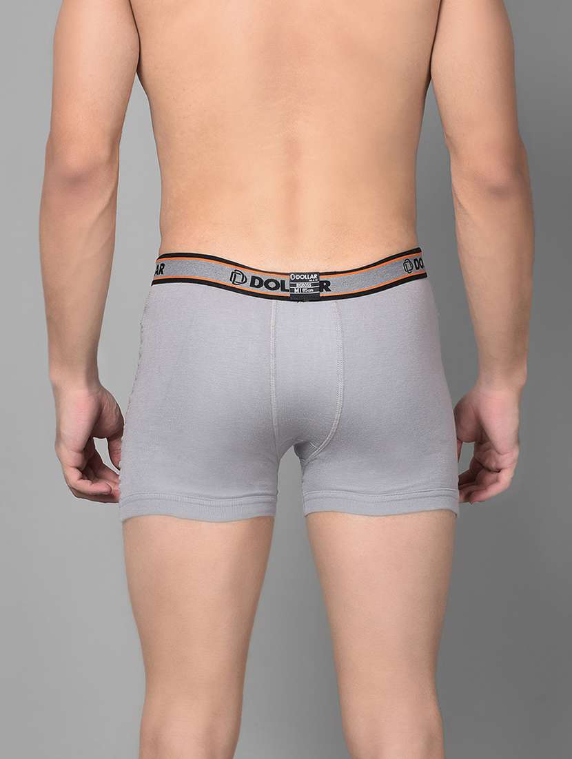men pack of 2 solid trunk brief - 21984005 -  Standard Image - 3