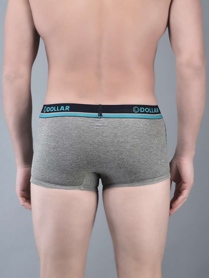 men pack of 2 solid trunk brief - 21984031 -  Standard Image - 3