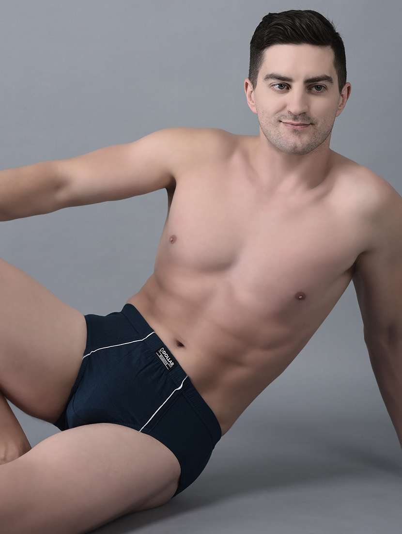 men pack of 5 solid hipster brief - 21984096 -  Standard Image - 3