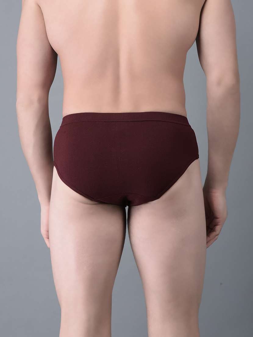 men pack of 7 solid hipster brief - 21984099 -  Standard Image - 3