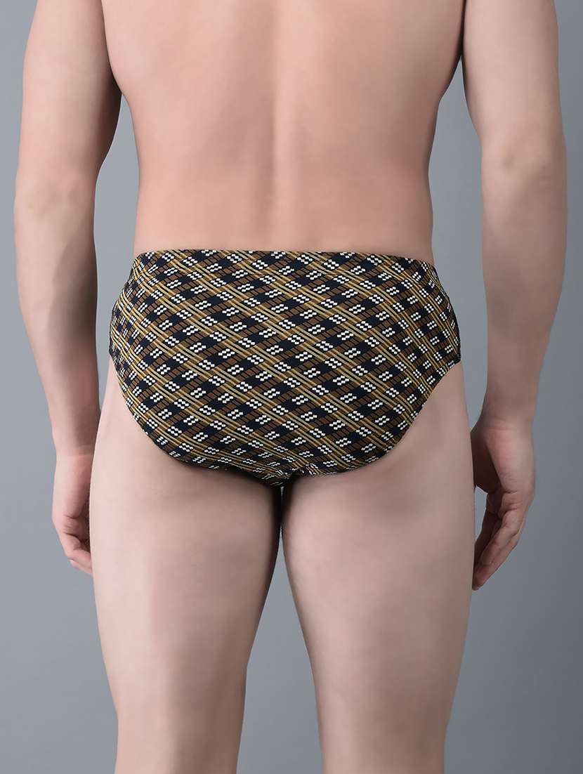 men pack of 5 printed hipster brief - 21984116 -  Standard Image - 3