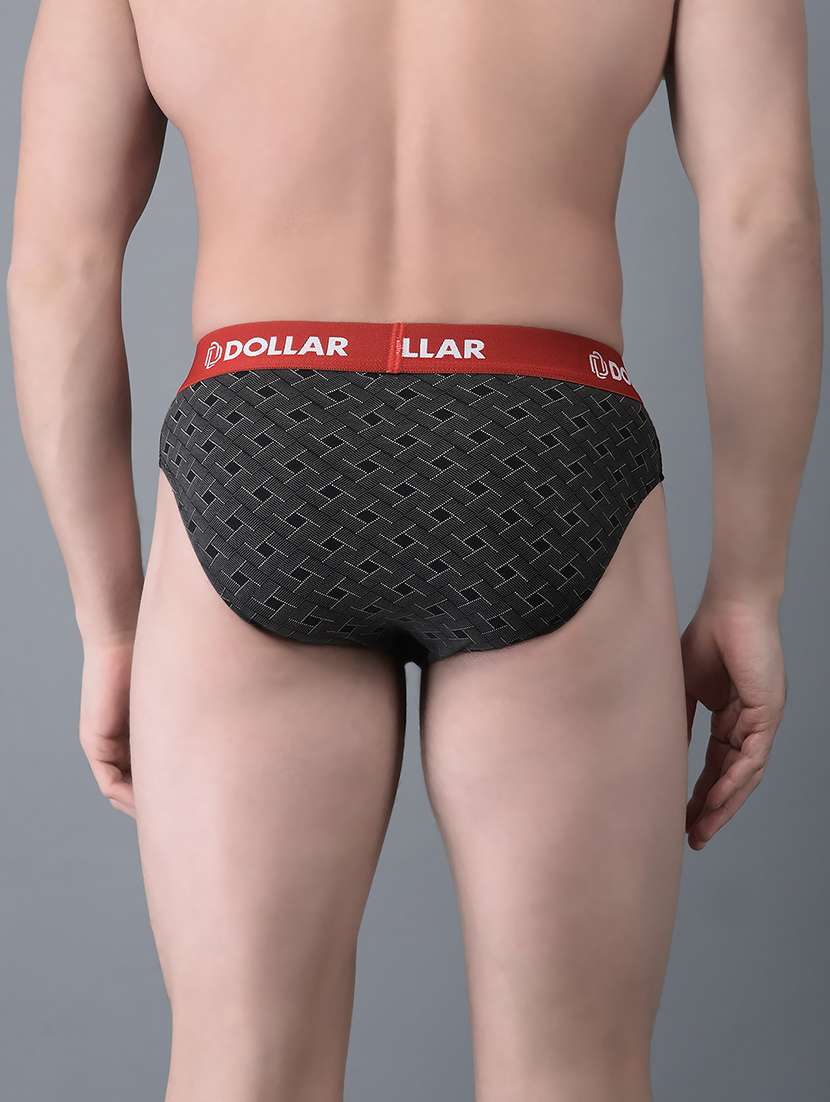 men pack of 3 printed multi colored briefs - 21984126 -  Standard Image - 3