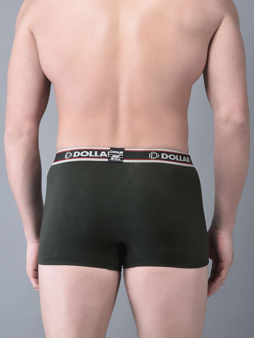 men pack of 7 solid trunk brief - 21984144 -  Standard Image - 3