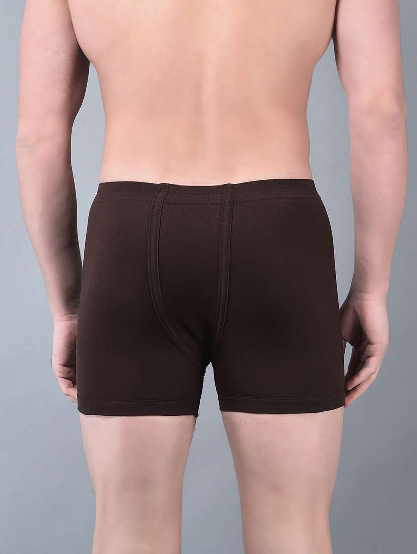 Men Pack Of 5 Solid Trunk Brief - 21984152 -  Standard Image - 3