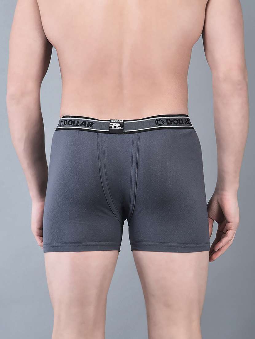 men pack of 5 solid trunk brief - 21984164 -  Standard Image - 3