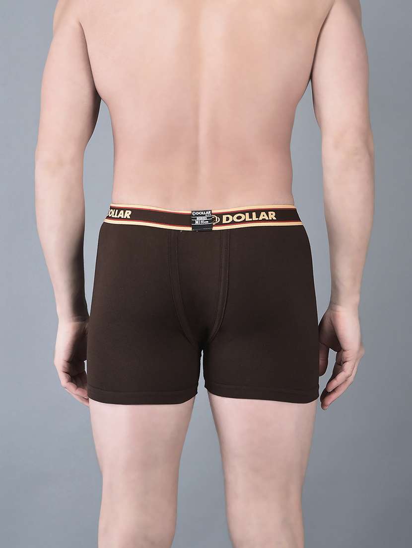 men pack of 5 solid trunk brief - 21984166 -  Standard Image - 3