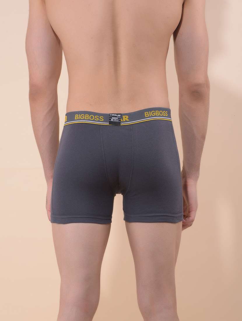 men pack of 3 solid trunk brief - 21984171 -  Standard Image - 3