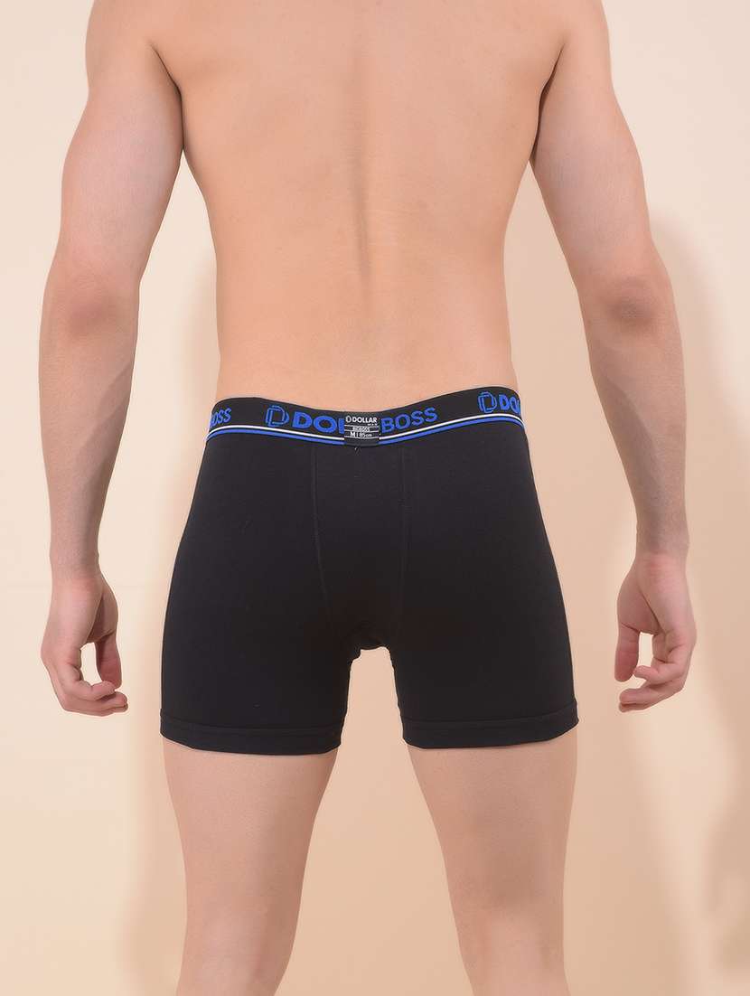 men pack of 5 solid trunk brief - 21984178 -  Standard Image - 3