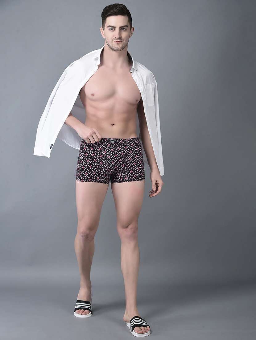 men pack of 3 printed multi colored trunks - 21984207 -  Standard Image - 3